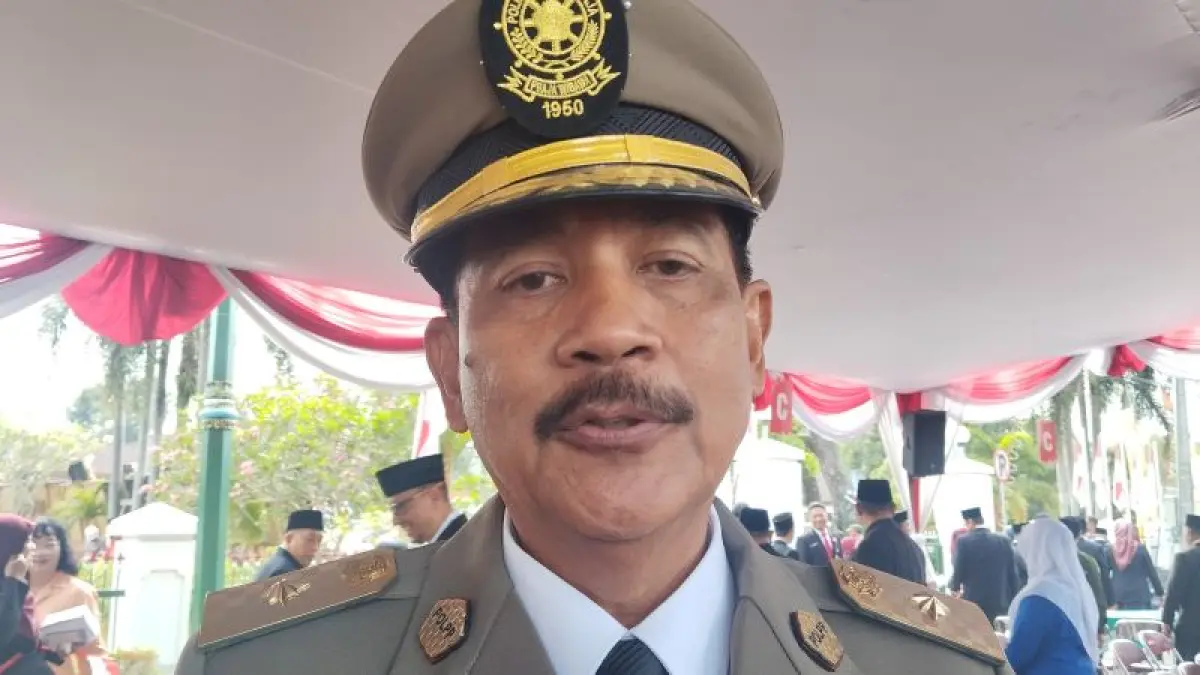 Kepala Satpol PP Kabupaten Bantul Jati Bayu Broto. (Cintia Yuliani/Radar Jogja)