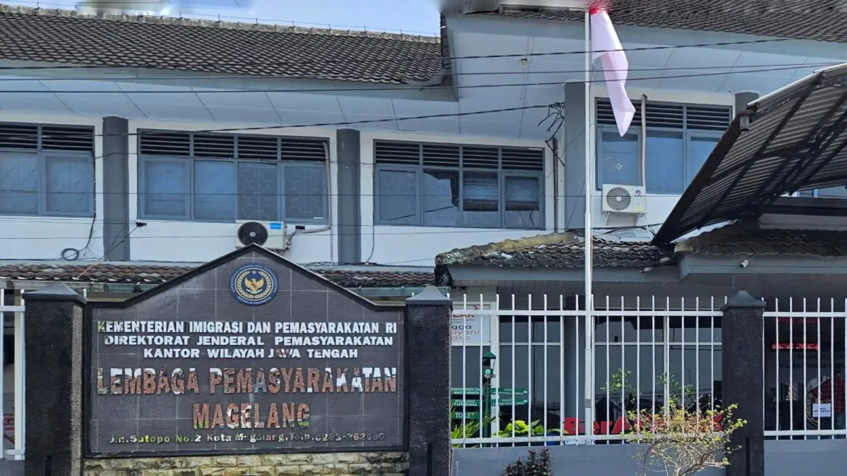 Jumlah napi dan tahanan di Lapas Kelas IIA Magelang sudah melebihi kapasitas.