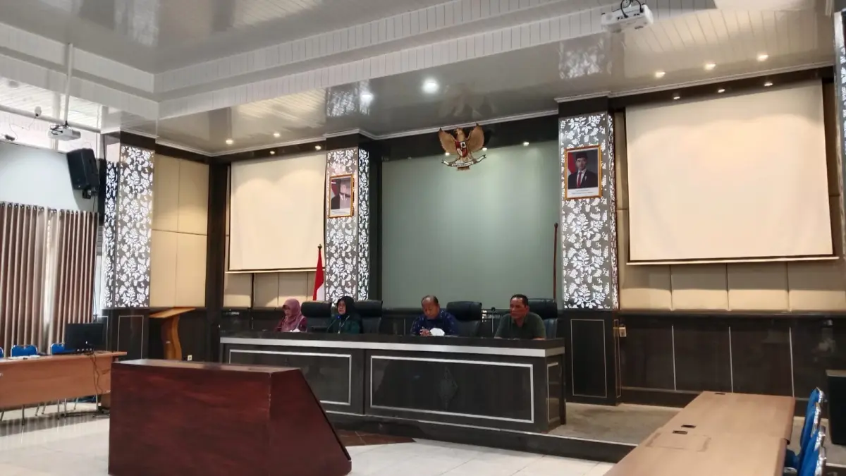 Jumpa pers Pemkab Sleman pada Selasa (18/8)&nbsp;- Delima Purnamasari/Radar Jogja