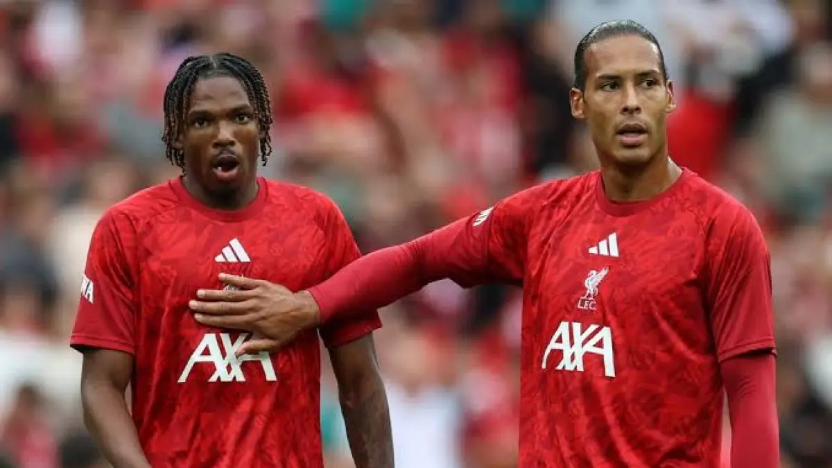 Van Dijk Puji bersama Jeremy Jacquet