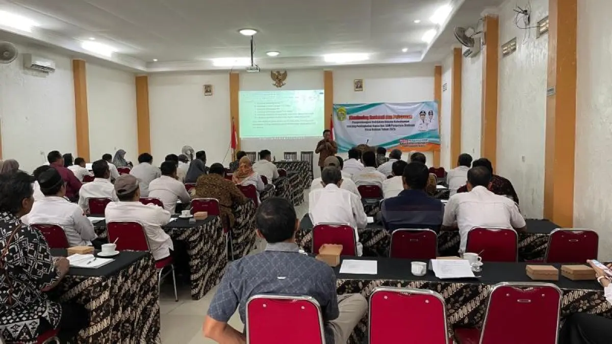 MONEV: Kegiatan monitoring dan evaluasi tentang rintisan desa budaya di Griya Dahar dan Kebun Anggrek Gendal Gendul, Patalan, Jetis, Bantul Rabu (19/8). (Aris Romadhon/Radar Jogja)
