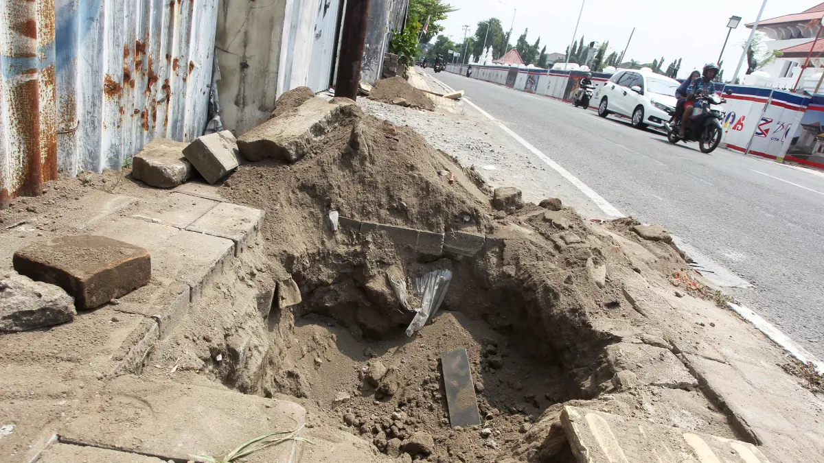 Trotoar Dirusak, Kabel Fiber Optik Dicuri, DPUPKP Kota Jogja Catat Sepanjang 2026 Sudah Terjadi di Empat Titik 