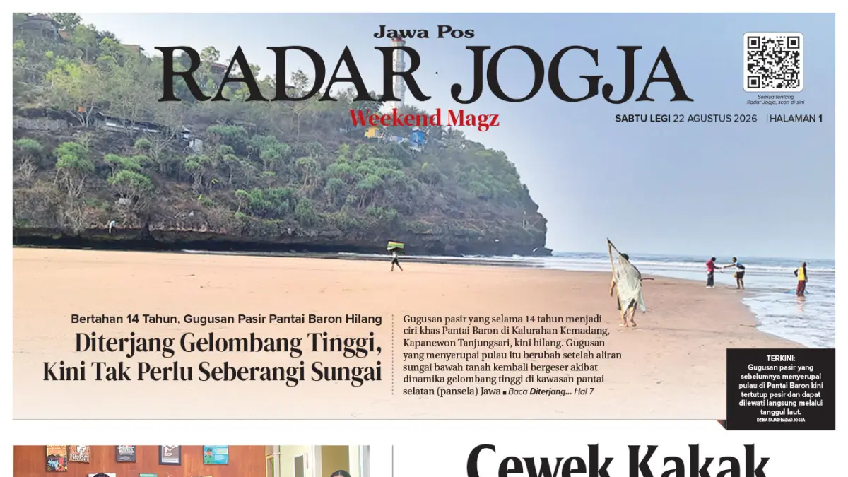 JAWA POS - RADAR JOGJA, EDISI SABTU, 22 AGUSTUS 2026