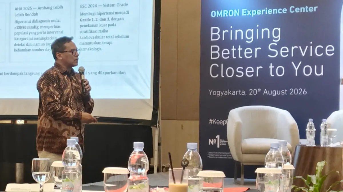 Ketua Pokja Hipertensi Perhimpunan Dokter Spesialis Kardiovaskular Indonesia (PERKI), dr. Bagus Andi Pramono. 