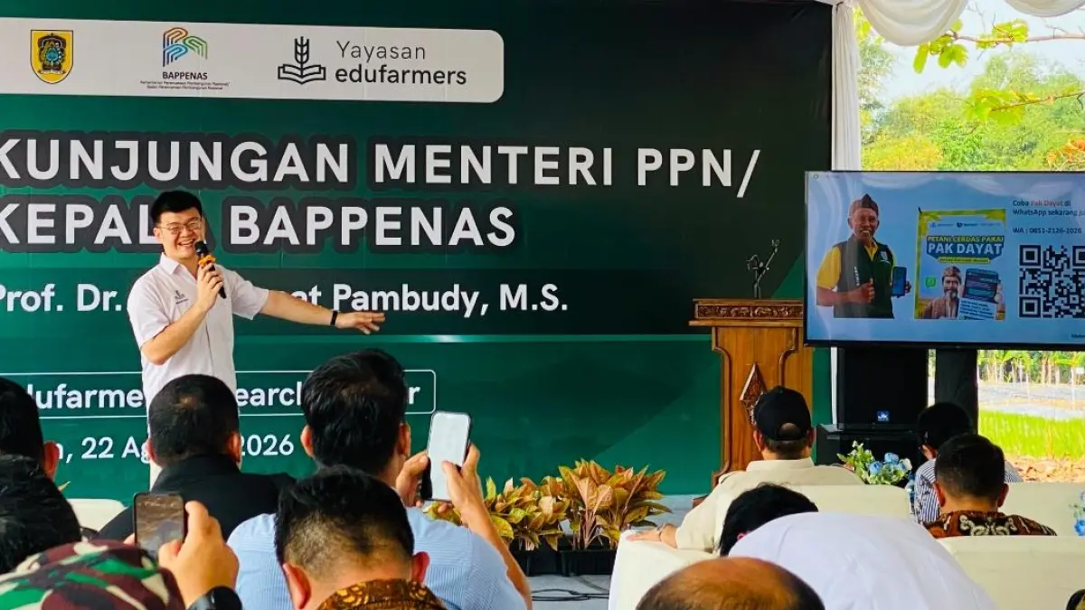 AVP Yayasan Edufarmer Ignatius Egan.