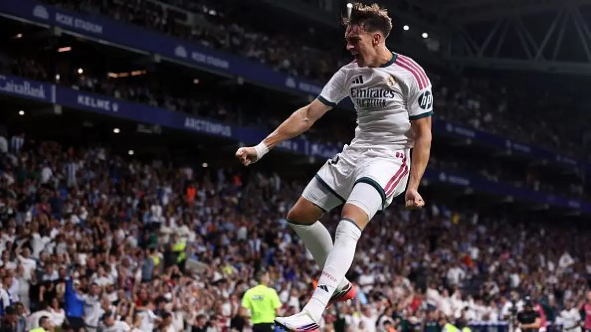 Carlos Espi cetak gol kemenangan Real Madrid atas Espanyol di laga pembuka LaLiga.