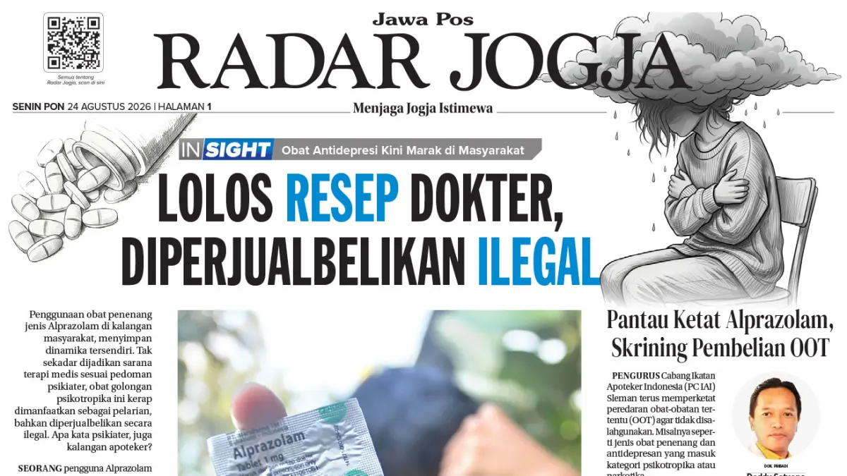 JAWA POS - RADAR JOGJA, EDISI SENIN, 24 AGUSTUS 2026