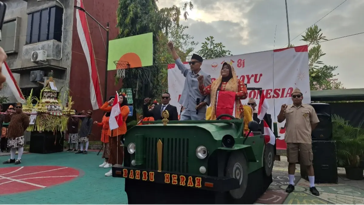 SEMARAK KEMERDEKAAN: Lomba dan karnaval HUT Ke-81 Kemerdekaan RI Warga RT 01 RW 08 Sukoharjo, Padukuhan Sanggrahan, Condongcatur, Depok, Sleman, Minggu (32/8/2026) 