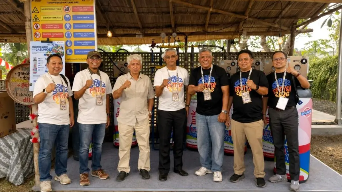 Suadesa Festival 2026 diwujudkan dengan mempertemukan aktivitas ekonomi masyarakat, ruang sosial, serta pemanfaatan energi yang lebih bersih, termasuk penggunaan Compressed Natural Gas (CNG) untuk mendukung kegiatan usaha.