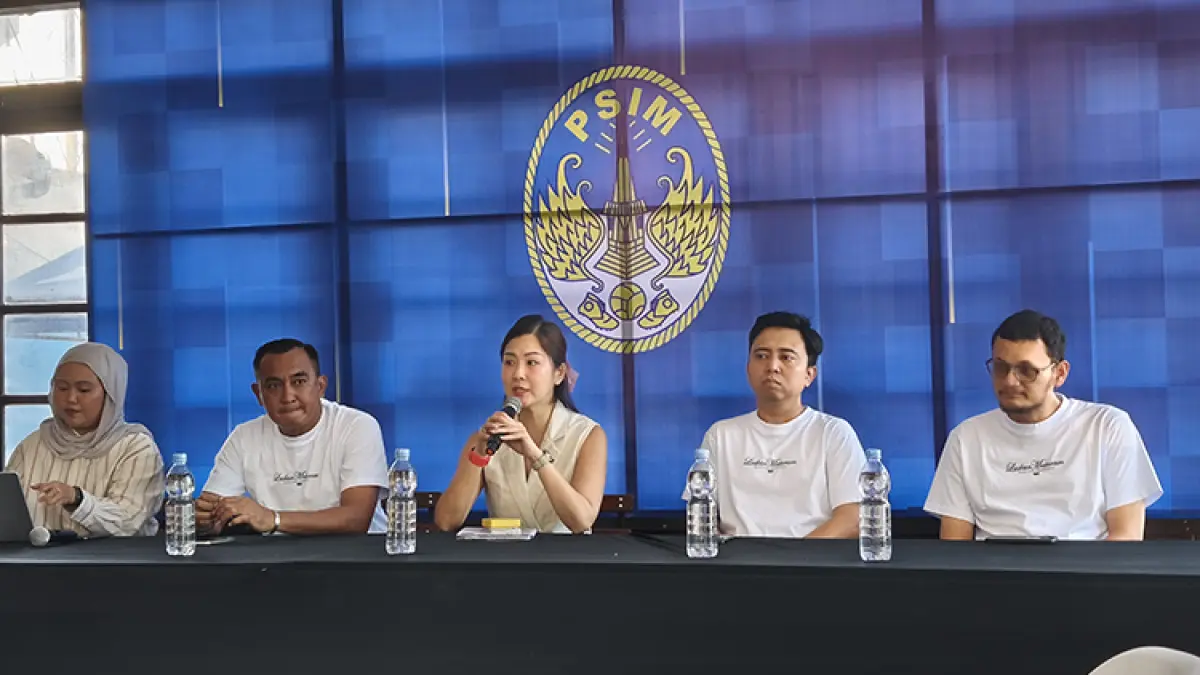 Jajaran manajerial di manajemen PSIM Jogja. (Foto: Fahmi Fahriza/Radar Jogja)