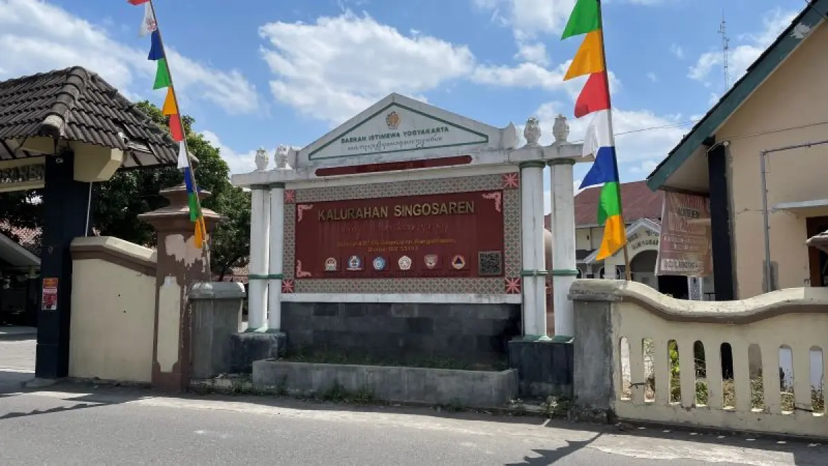 Kalurahan Singosaren hanya memiliki satu bakal calon dalam pilihan lurah. (Aris Romadhon/Radar Jogja)
