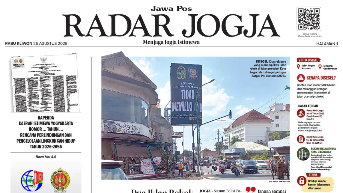 RADAR JOGJA, EDISI 26 AGUSTUS 2026