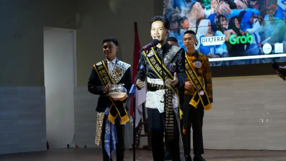 SELEKSI: Puluhan remaja mengikuti rangkaian seleksi hingga malam puncak &nbsp;Duta GenRe 2026 di GKU dr HR Suparsono, Untidar. (Dokumentasi Prokompim Kota Magelang)