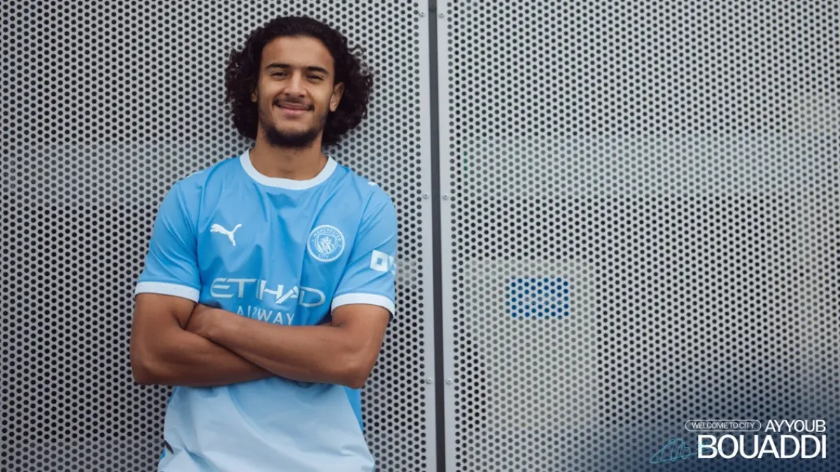 Ayyoub Bouaddi menjadi pemain anyar Manchester City.