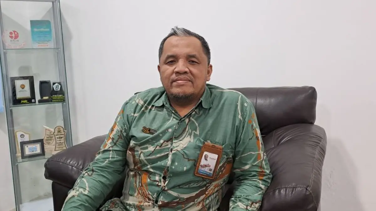 Kepala BPS Kabupaten Gunungkidul Agus Haryanto. (Dzika Fajar/Radar Jogja)