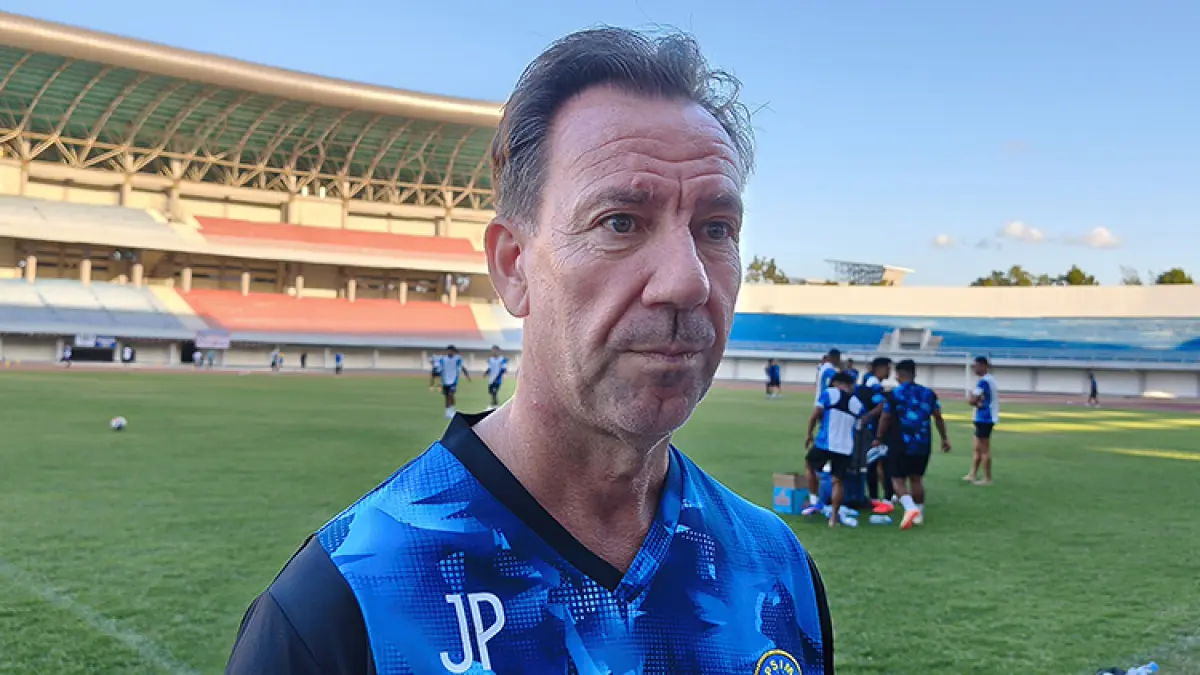 Para pemain PSIM Jogja saat menjalani sesi latihan rutin. (Foto: Fahmi Fahriza/Radar Jogja)