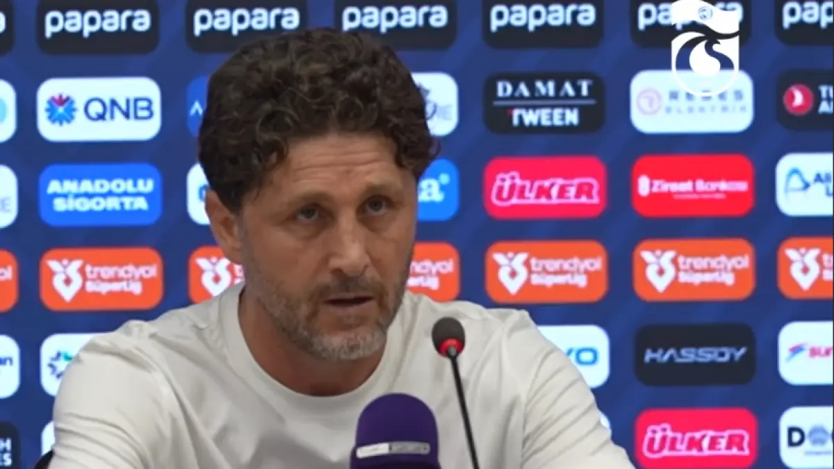 Pelatih Trabzonspor, Fatih Tekke.