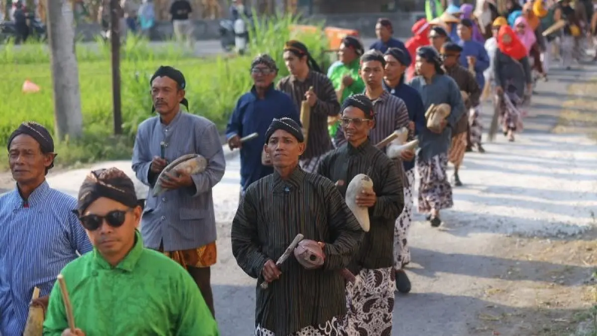 Puncak rangkaian Memetri Kaistimewan DIY di Balai Budaya Tamanmartani, Kalasan, Senin (31/8). (GUNTUR AGA TIRTANA/RADAR JOGJA)