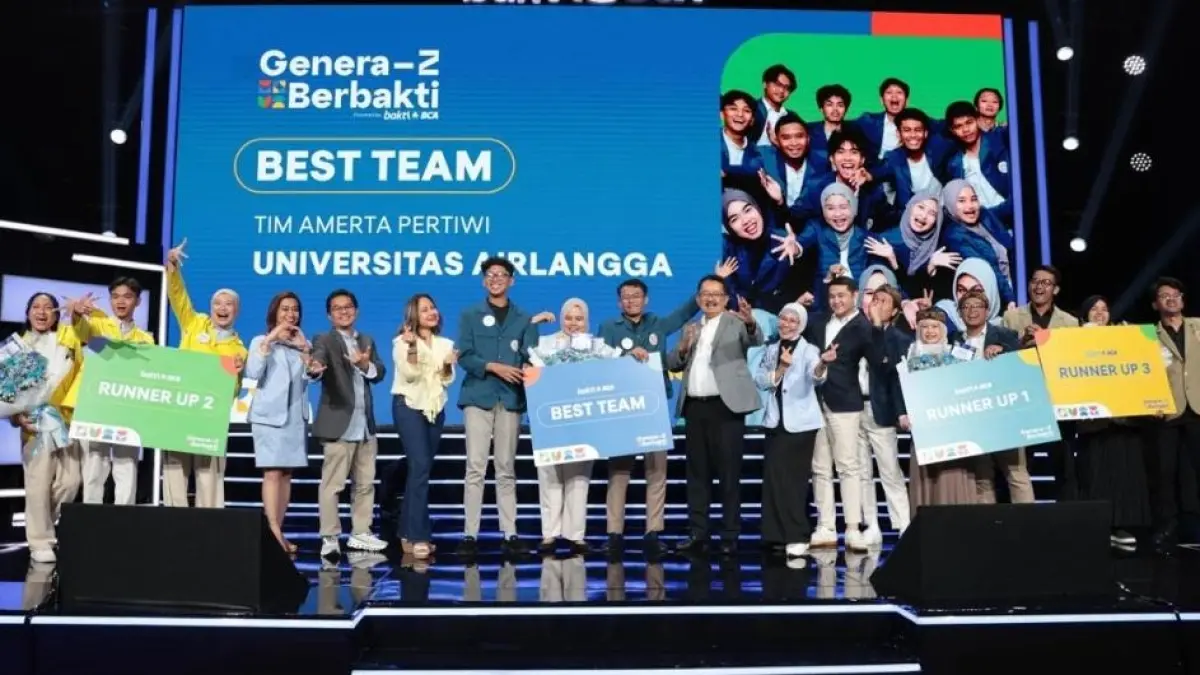 Tim Unair Surabaya Best Team, UGM Jogja Runner-Up III, Genera-Z Berbakti 2026 Berakhir
