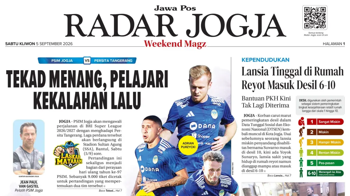 Radar Jogja Edisi 5 September 2026