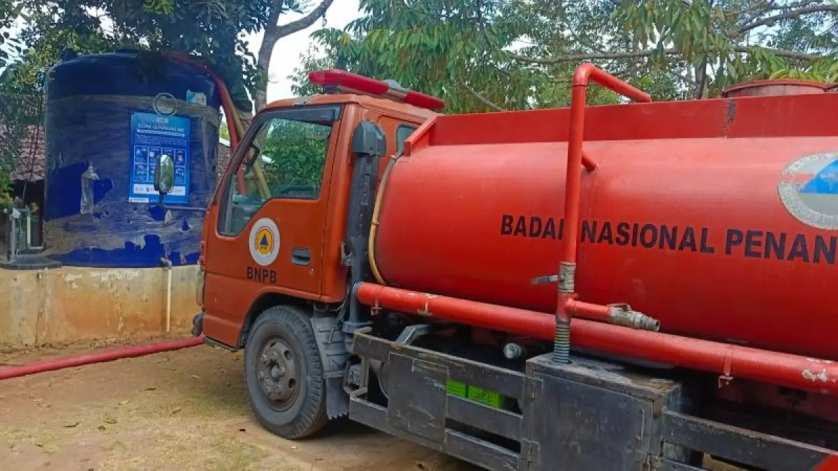 DAMPAK KEMARAU: BPBD Bantul menyiapkan 400 tangki untuk menghadapi kekeringan tahun ini. (ISTIMEWA)