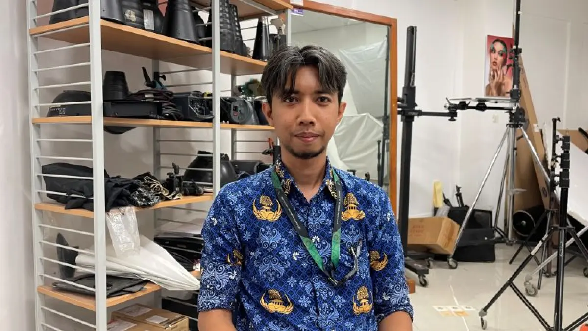 Dosen Program Studi Fotografi, FSMR ISI Jogjakarta, Achmad Oddy Widyantoro. Aris Romadhon/Radar Jogja