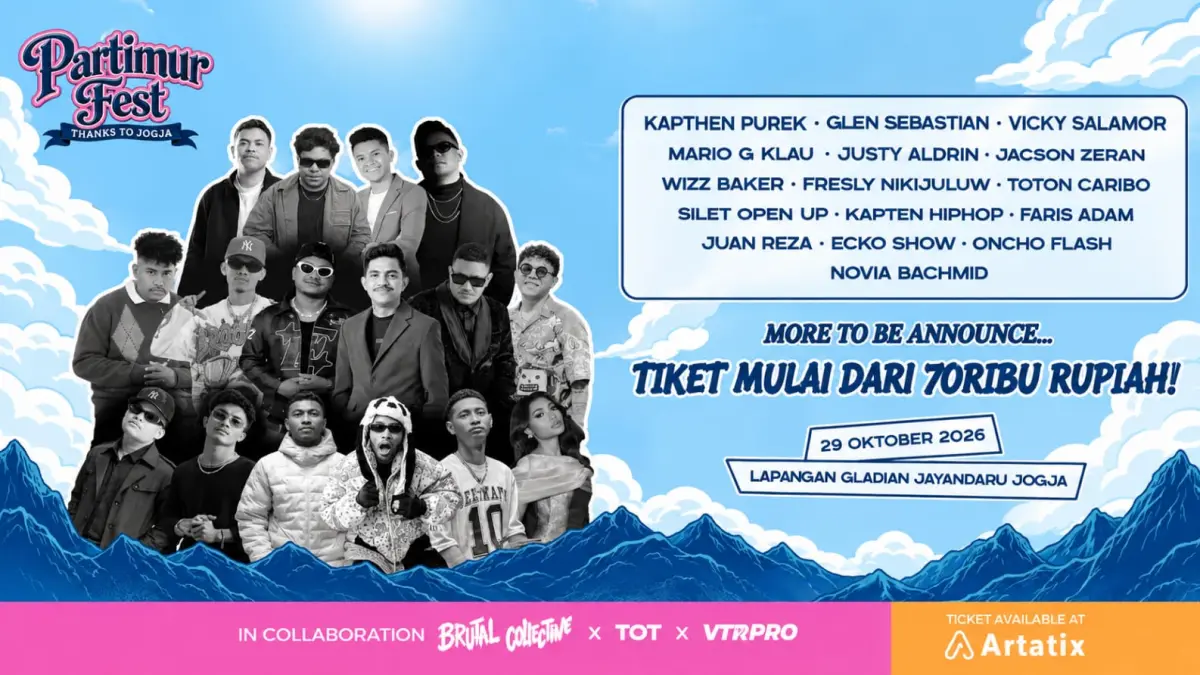 Partimur Fest Hadir di Jogja 29 Oktober, Bawa Nuansa Musik Indonesia Timur
