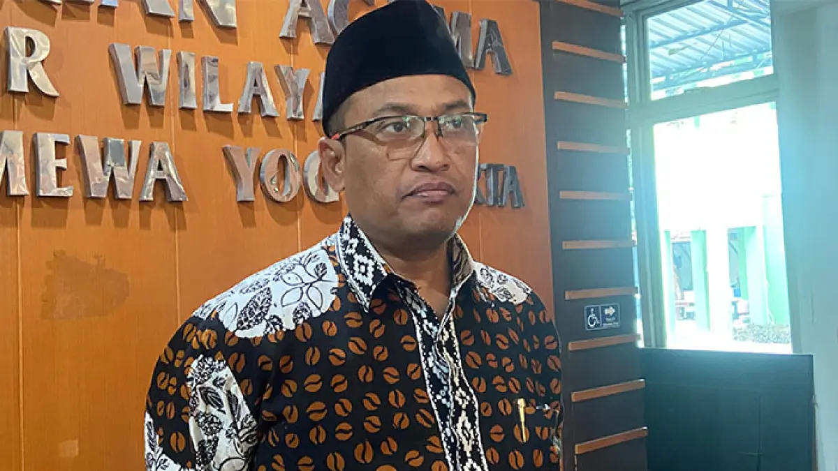 Kakanwil Kemenag DIY Ahmad Bahiej. (Cintia Yuliani/Radar Jogja)