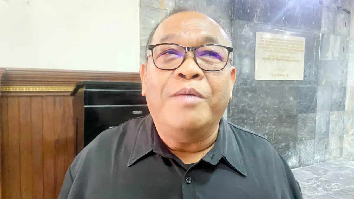 Ketua Komisi D DPRD DIJ Dwi Wahyu. Cintia Yuliani/Radar Jogja
