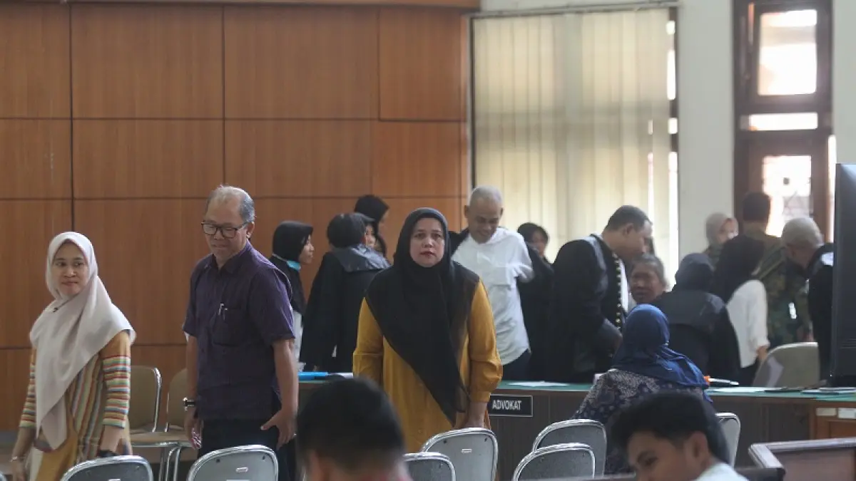 ‎SIDANG LANJUTAN: Hadirkan sejumlah saksi dalam perkara dugaan kekerasan terhadap anak di Daycare Little Aresha, di PN Kota Jogja, Kamis (9/9/2026).&nbsp;