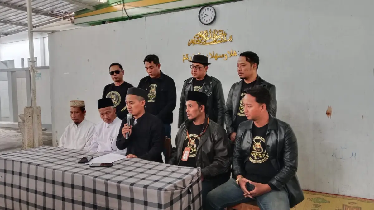 Jumpa pers Pondok Ash-Sholihah terkait dugaan kasus kekerasan seksual - Delima Purnamasari/Radar Jogja
