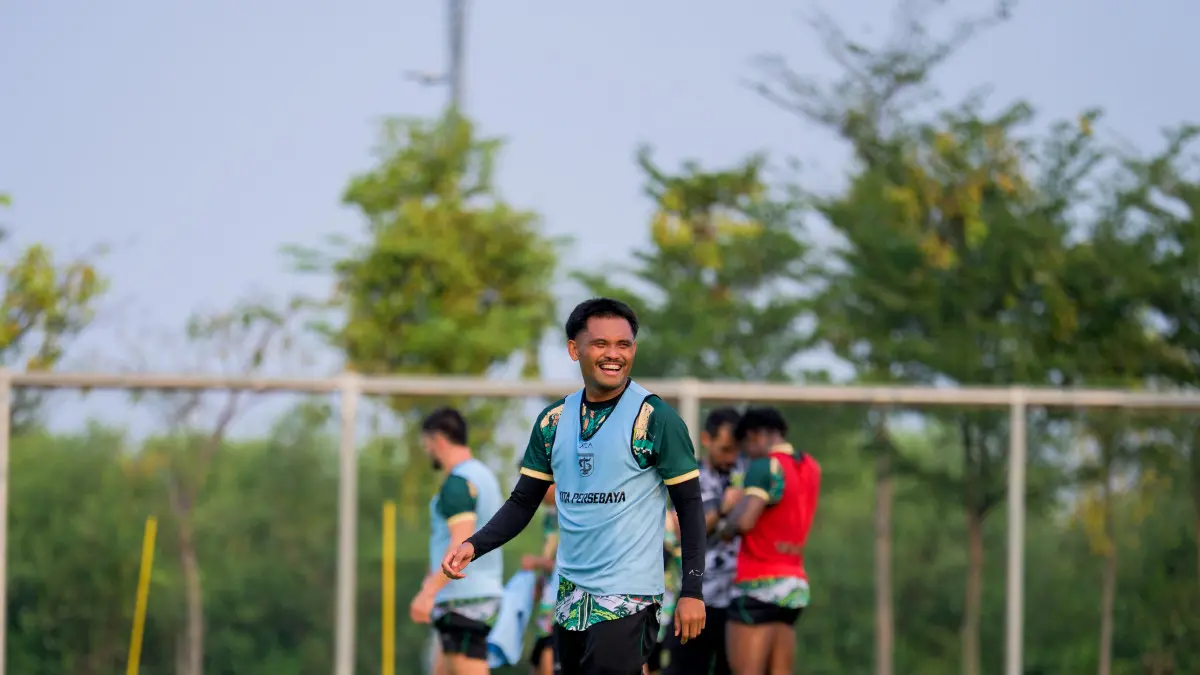 Pemain Persebaya Surabaya yang didatangkan dari Persib Bandung dengan status pinjaman, Saddil Ramdani. (officialpersebaya)