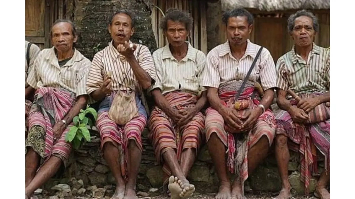 Suku Boti, suku pedalaman tertua di Pulau Timor. (sumber: Instagram @soe_kotadingin)
