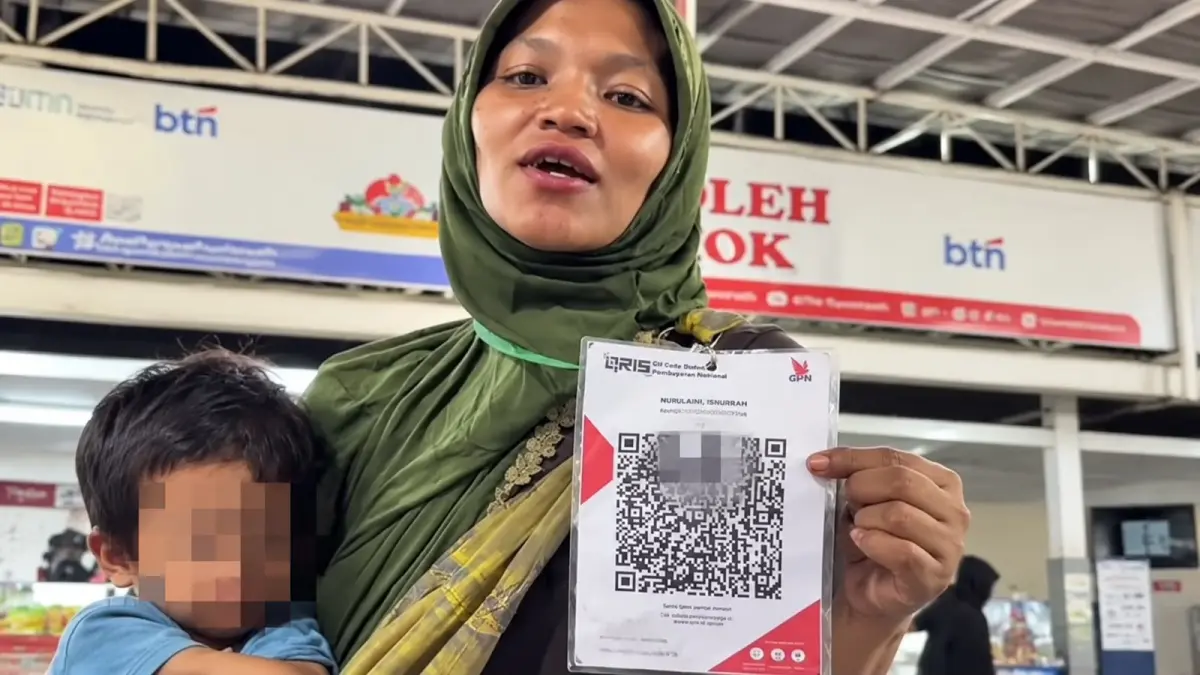Tak Punya Uang Tunai, Tetap Bisa Bersedekah, Pengemis di Aceh Bawa QRIS