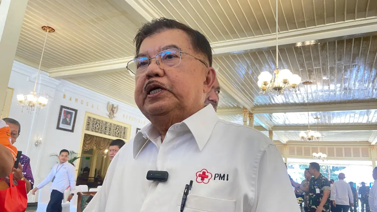 Mantan Wakil Presiden RI ke-10 dan ke-12 Jusuf Kalla. (Cintia Yuliani/Radar Jogja)