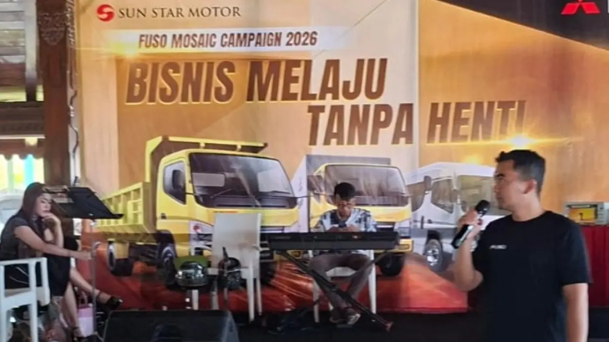 Fuso Mosaic Campaign 2026 digelar di Parangtritis. Menguatkan silaturahmi sekaligus menghadirkan dukungan purnajual bagi usahawan.