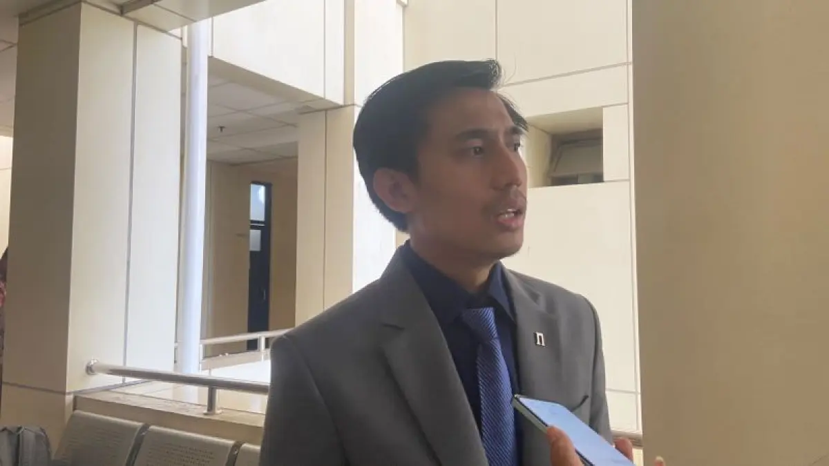 Kuasa hukum korban Gusti Rian Saputra. (Cintia Yuliani/Radar Jogja)