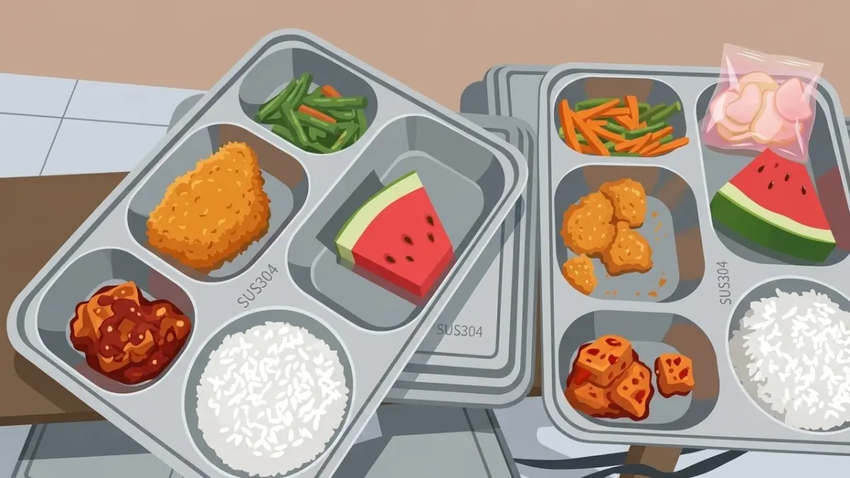 Ilustrasi menu MBG