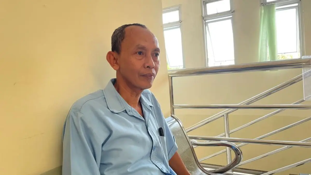Kepala Seksi Pengelolaan Bantuan Sosial dan Penanganan Korban Bencana Dinsos Kabupaten Bantul Jazim Ahmadi. (Aris Romadhon/Radar Jogja)