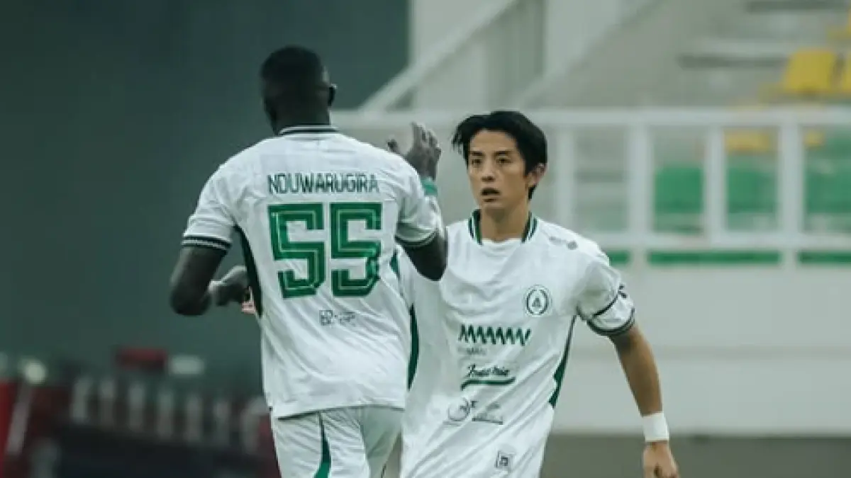 Gol tunggal Christophe Nduwarugira gagal selamatkan PSS Sleman dari kekalahan atas Dewa United. (IG PSS)