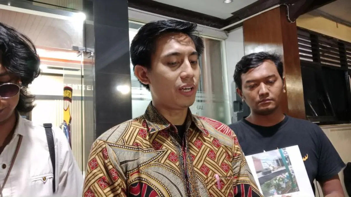 Kuasa Hukum Korban FN, Gusti Rian Saputra. (Delima Purnamasari/Radar Jogja)