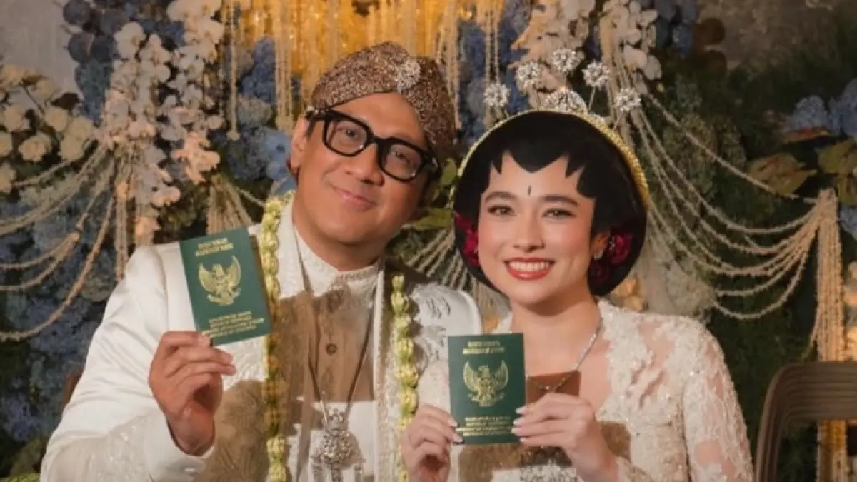 Andre Taulany Resmi Menikah dengan Amanda Rigby, Akad Digelar Intim Bernuansa Adat Jawa