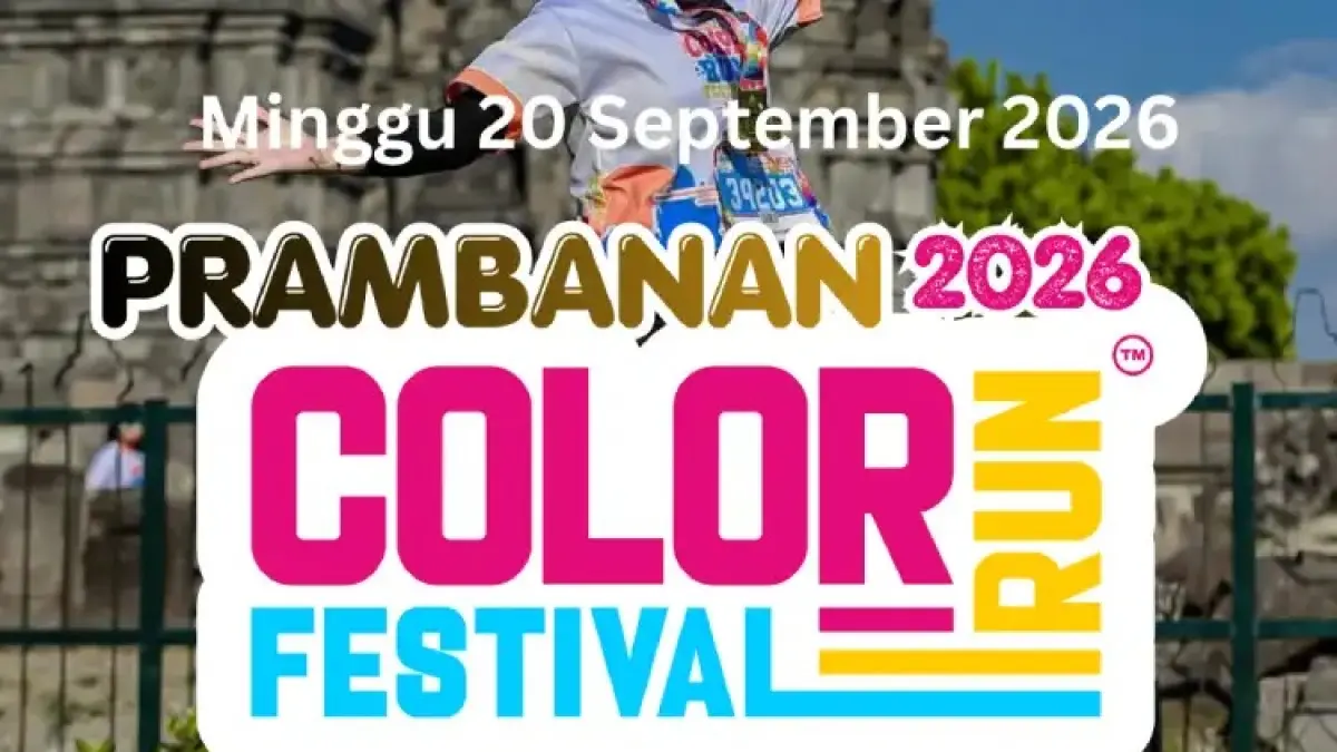 Peserta Prambanan Color Run Festival 2026 Kecewa, Medali Finisher Sempat Tidak Tersedia di Garis Akhir