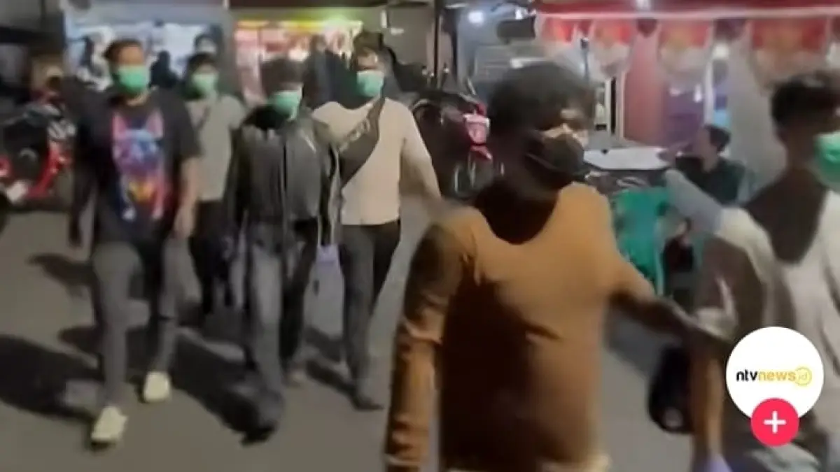 Tangkapan layar video kasus “A Day in My Life” yang beredar di media sosial. (TikTok NTVNews.id)