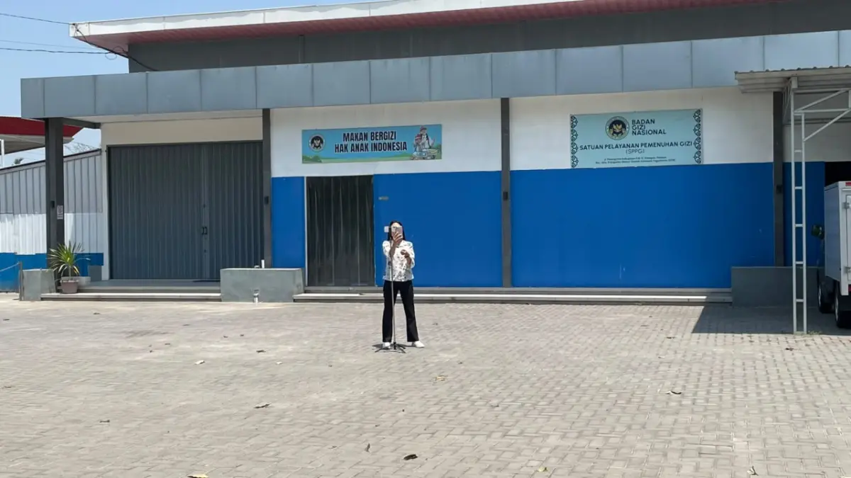 Satuan Pelayanan Pemenuhan Gizi (SPPG) Patalan 2, Kapanewon Jetis, Bantul - Aris Romadhon/Radar Jogja