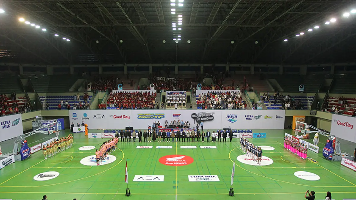 BERGENGSI: Honda DBL with Kopi Good Day 2026 D.I Yogyakarta telah dimulai. Turnamen basket pelajar paling bergengsi di Indonesia ini kembali digelar di GOR Universitas Negeri Yogyakarta (UNY), 25 September hingga 10 Oktober 2026.