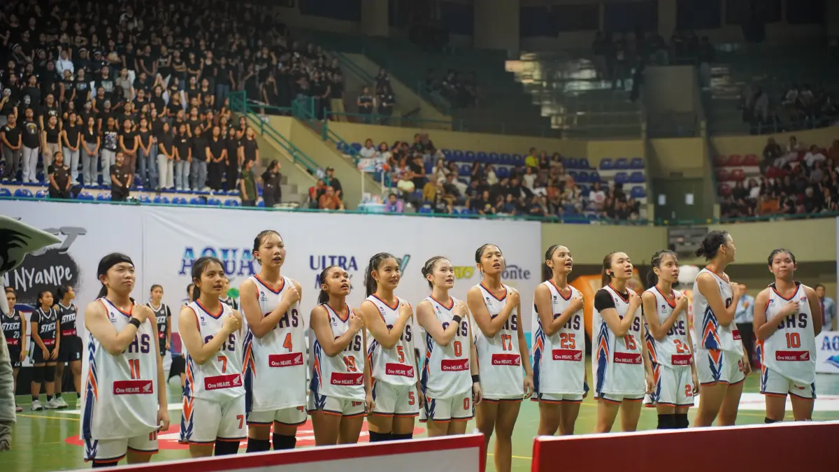 Tim putri SMA Olifant Yogyakarta