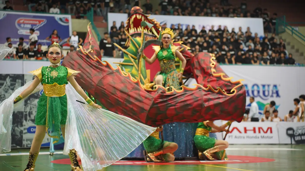 Angkat Legenda Nyi Roro Kidul, Tim Dance SMAN 1 Kasihan Beraksi di GOR UNY Jogja