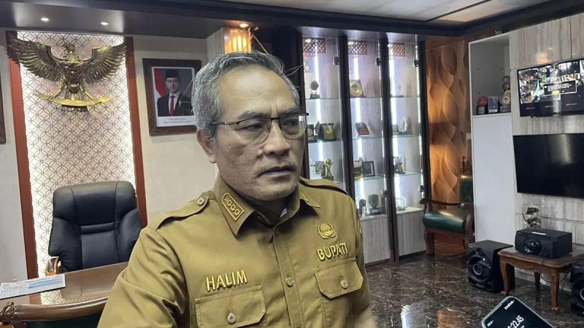 Bupati Bantul Abdul Halim Muslih. Aris Romadhon/Radar Jogja