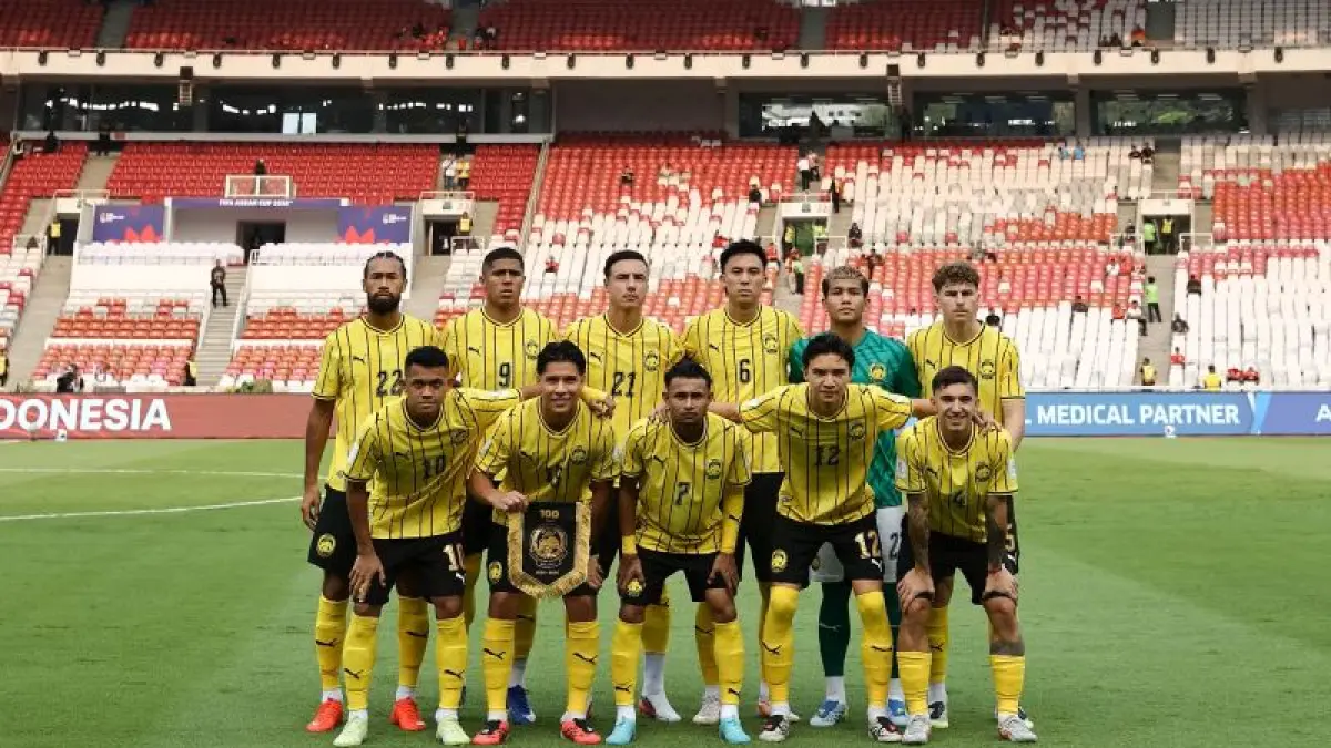 Starting XI Malaysia dalam kemenangan atas Bangladesh di laga pembuka FIFA ASEAN Cup 2026.
